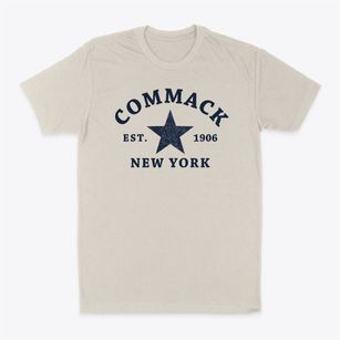 Commack New York Star Classic Dad T-Shirt