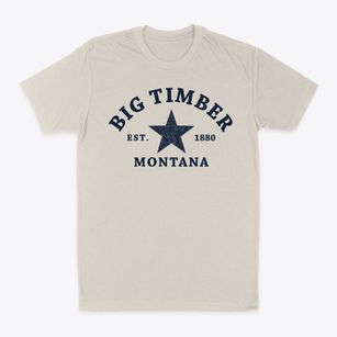 Big Timber Montana Star Classic Dad T-Shirt