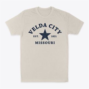 Velda City Missouri Star Classic Dad T-Shirt