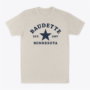 Baudette Minnesota Star Classic Dad T-Shirt