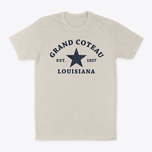 Grand Coteau Louisiana Star Classic Dad T-Shirt