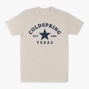 Coldspring Texas Star Classic Dad T-Shirt