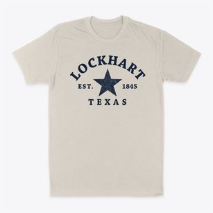 Lockhart Texas Star Classic Dad T-Shirt