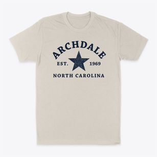 Archdale North Carolina Star Classic Dad T-Shirt