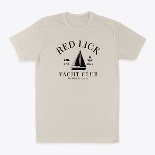 Red Lick Texas Yacht Club Classic Dad T-Shirt