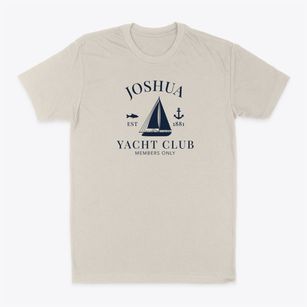 Joshua Texas Yacht Club Classic Dad T-Shirt
