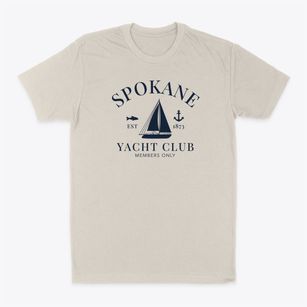 Spokane Washington Yacht Club Classic Dad T-Shirt