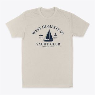 West Homestead Pennsylvania Yacht Club Classic Dad T-Shirt