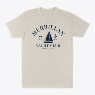 Merrillan Wisconsin Yacht Club Classic Dad T-Shirt