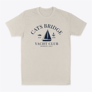 Cats Bridge Virginia Yacht Club Classic Dad T-Shirt