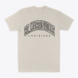 St. Martinville Louisiana Inline Classic Dad T-Shirt
