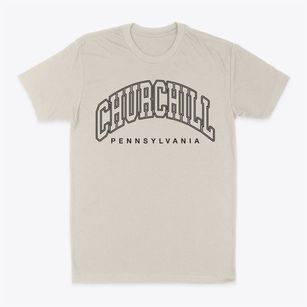 Churchill Pennsylvania Inline Classic Dad T-Shirt