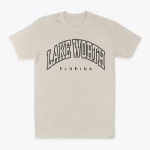 Lake Worth Florida Inline Classic Dad T-Shirt
