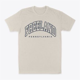 Freeland Pennsylvania Inline Classic Dad T-Shirt