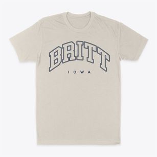 Britt Iowa Inline Classic Dad T-Shirt