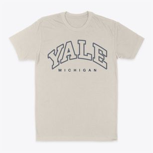 Yale Michigan Inline Classic Dad T-Shirt