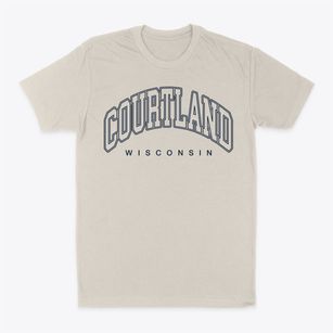 Courtland Wisconsin Inline Classic Dad T-Shirt