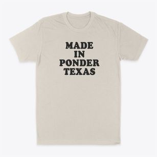 Ponder Texas Classic 70s Classic Dad T-Shirt
