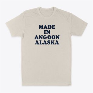 Angoon Alaska Classic 70s Classic Dad T-Shirt