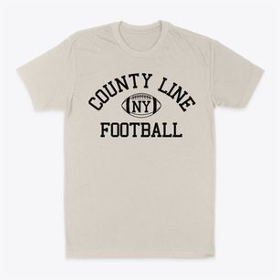 County Line New York Football Classic Dad T-Shirt