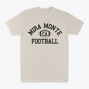 Mira Monte California Football Classic Dad T-Shirt