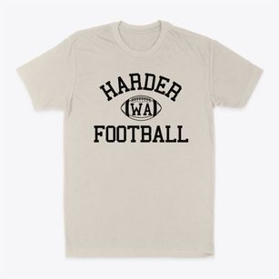 Harder Washington Football Classic Dad T-Shirt