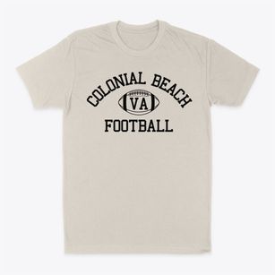 Colonial Beach Virginia Football Classic Dad T-Shirt
