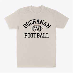 Buchanan Virginia Football Classic Dad T-Shirt