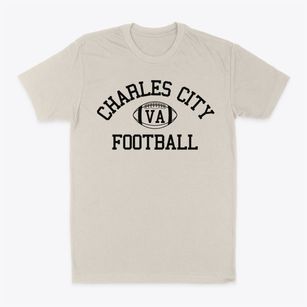 Charles City Virginia Football Classic Dad T-Shirt