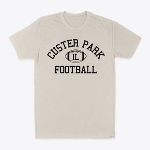 Custer Park Illinois Football Classic Dad T-Shirt