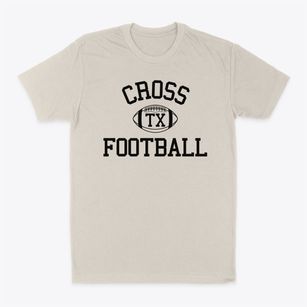 Cross Texas Football Classic Dad T-Shirt