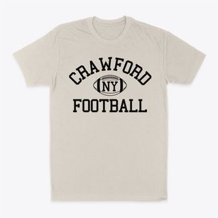 Crawford New York Football Classic Dad T-Shirt