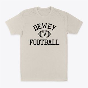 Dewey Iowa Football Classic Dad T-Shirt