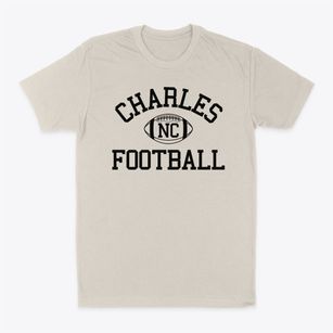 Charles North Carolina Football Classic Dad T-Shirt