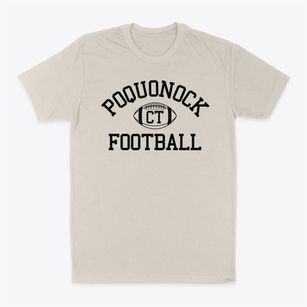 Poquonock Connecticut Football Classic Dad T-Shirt