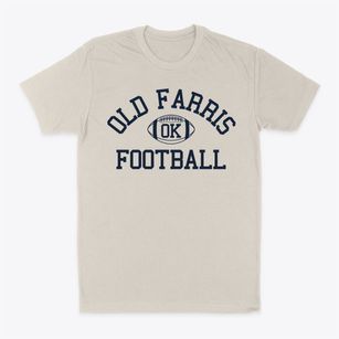 Old Farris Oklahoma Football Classic Dad T-Shirt