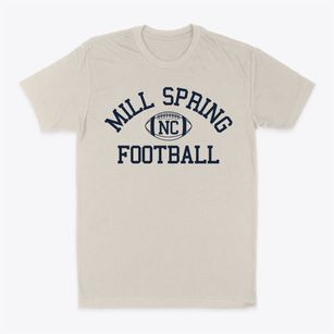 Mill Spring North Carolina Football Classic Dad T-Shirt