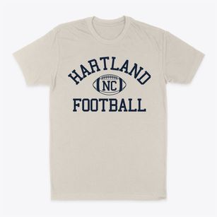 Hartland North Carolina Football Classic Dad T-Shirt