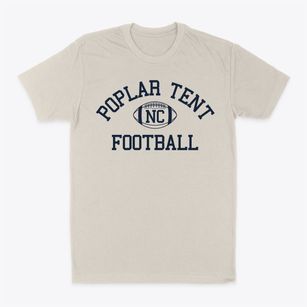 Poplar Tent North Carolina Football Classic Dad T-Shirt