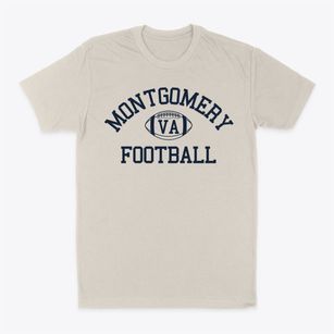 Montgomery Virginia Football Classic Dad T-Shirt