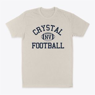 Crystal Nevada Football Classic Dad T-Shirt