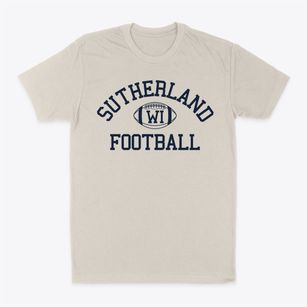 Sutherland Wisconsin Football Classic Dad T-Shirt