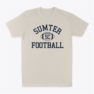 Sumter South Carolina Football Classic Dad T-Shirt