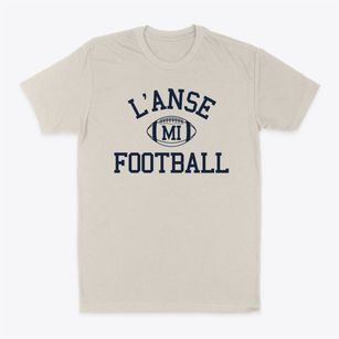 L'anse Michigan Football Classic Dad T-Shirt