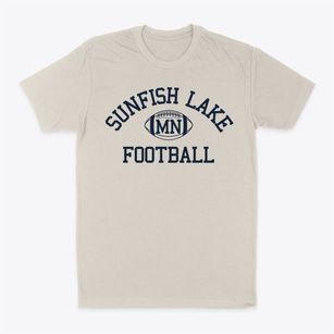Sunfish Lake Minnesota Football Classic Dad T-Shirt