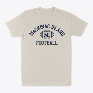 Mackinac Island Michigan Football Classic Dad T-Shirt