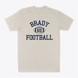 Brady Nebraska Football Classic Dad T-Shirt