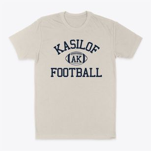 Kasilof Alaska Football Classic Dad T-Shirt