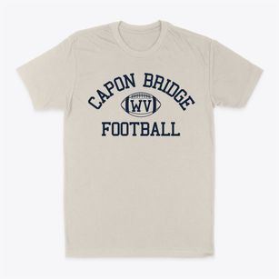 Capon Bridge West Virginia Football Classic Dad T-Shirt