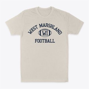 West Marshland Wisconsin Football Classic Dad T-Shirt